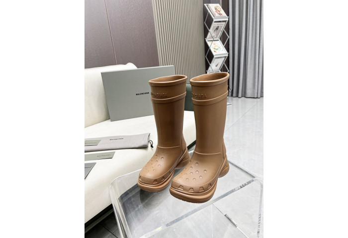 balenciaga x Cr*0*s chunky rubber boots