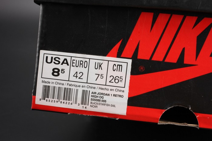 AIR JORDAN 1 RETRO HIGH OG “SHATTERED BACKBOARD” mens 555088-005