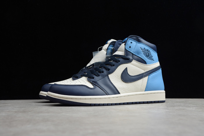Air Jordan 1 Obsidian University Blue 555088-140