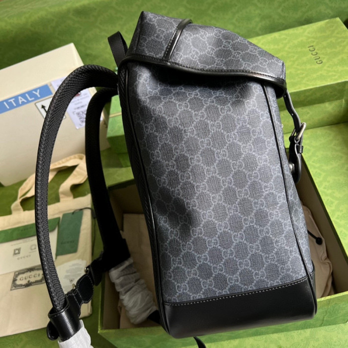 G*u*i medium backpack with interlocking g 696013