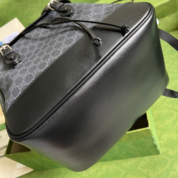 G*u*i medium backpack with interlocking g 696013