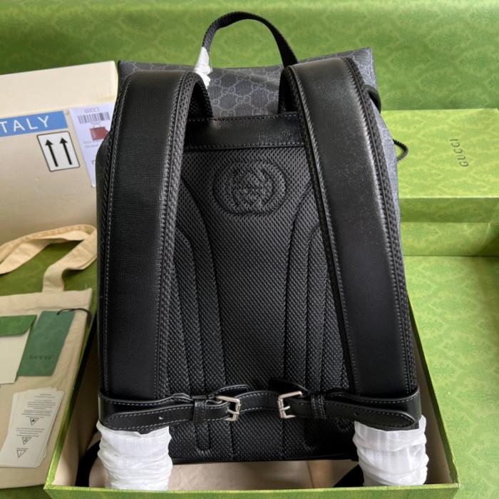 G*u*i medium backpack with interlocking g 696013